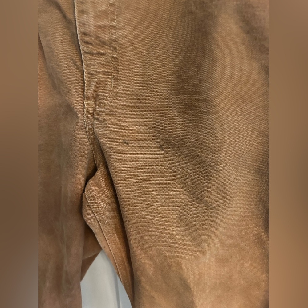 Carhartt Men's Tan Carpenter pants 2007 38x30 - Picture 2 of 7